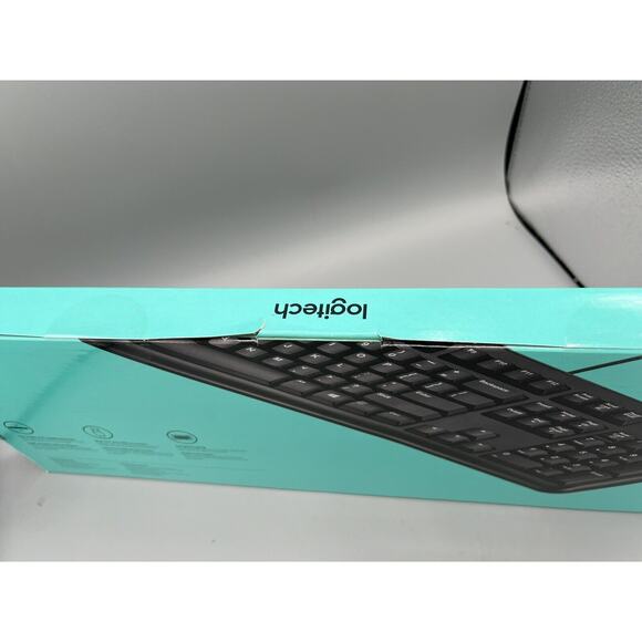 New in Box Logitech K120 USB Keyboard for PC - Black - Picture 3 of 4